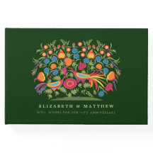 Huwelijksboeken voor 70ste verjaardag in folk art 