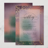 huwelijksbruin (goud) kaart (Voorkant / Achterkant)