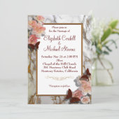 huwelijksbruin goud kaart (Staand voorkant)