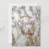 huwelijksbruin goud kaart (Achterkant)