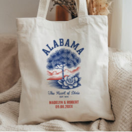 Huwelijkscadeau Alabama Welkomstcadeau bruidsmeisj Tote Bag