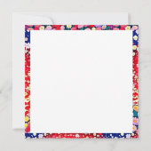 Huwelijkscadeau bedankbriefjes kaart (Achterkant)