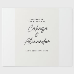 Huwelijkscadeau Inpakpapier