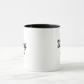 Huwelijkscadeau mokken sets, Gepersonaliseerd trou (Midden)
