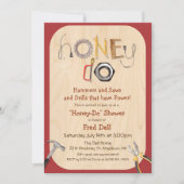 Huwelijkscadeau-uitnodiging voor koppel kaart (Voorkant)