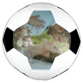 Huwelijkscadeau Voetbal Custom Koppel Afbeelding O (Gedraaid)