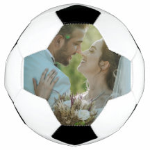 Huwelijkscadeau Voetbal Custom Koppel Afbeelding O