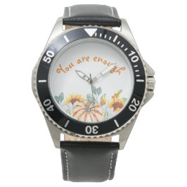 Huwelijkscadeau voor bruid Herfst Thema Horloge