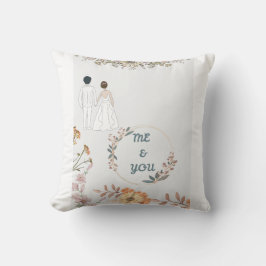 Huwelijkscadeau voor MIJ & JOU Kussen