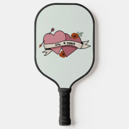 Huwelijkscadeau voor Pickleball koppel Paddle