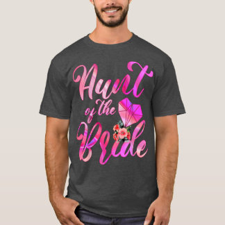 huwelijkscadeau voor tante van Bride tante van Bri T-shirt
