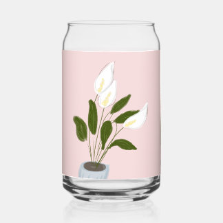 Huwelijkscadeau vrouw geluk blikvorm glas