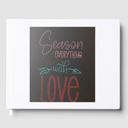 Huwelijkscadeauboek  gastenboek (Voorkant)