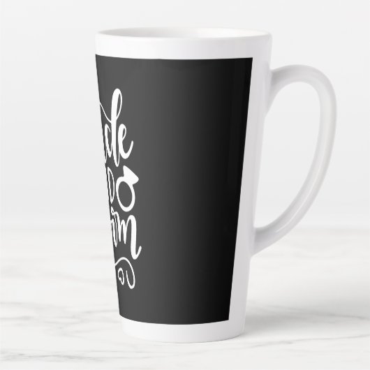 Huwelijkscadeaus | Bride en Groom Latte Mok (Rechts)