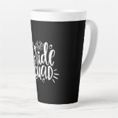 Huwelijkscadeaus | Bride Squad Latte Mok (Rechterhoek)