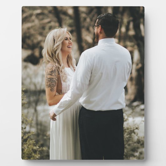 Huwelijkscadeaus Fotoplaat (Voorkant)