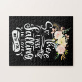 Huwelijkscadeaus | Ik was verliefd op jou Legpuzzel