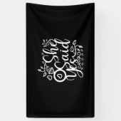 Huwelijkscadeaus | Ja Spandoek (Verticaal)