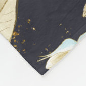 Huwelijkscadeaus met monogram voor pasgehuwden Bla Fleece Deken (Hoek)