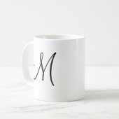 Huwelijkscadeaus Mok Monogrammen (Voorkant links)