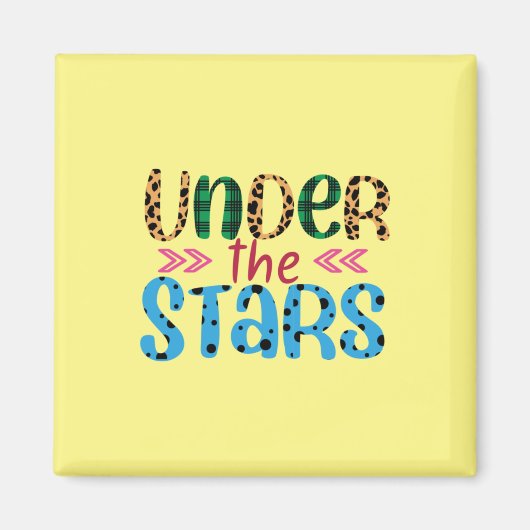 Huwelijkscadeaus | Onder de ster Magneet (Voorkant)