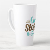 Huwelijkscadeaus | Ons verhaal Latte Mok (Linkerhoek)