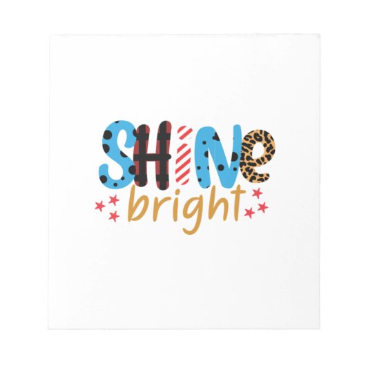 Huwelijkscadeaus | Shine Bright Notitieblok (Voorkant)
