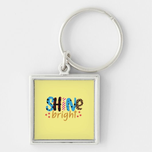 Huwelijkscadeaus | Shine Bright Sleutelhanger (Voorkant)