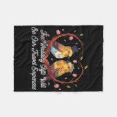 Huwelijkscadeaus zijn reiskosten bruid en bruidego fleece deken (Voorkant (Horizontaal))