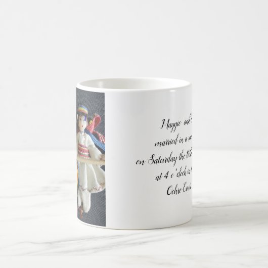 Huwelijkscadeautag Koffiemok (Center)