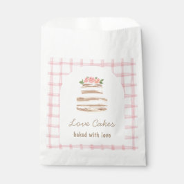 Huwelijkscake Bedrijfssticker met Eigen Naam Bedankzakje