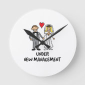 Huwelijkscartoon - Onder Nieuwe Leiding Ronde Klok (Voorkant)