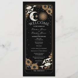 Huwelijksceremonie Bruiloft Kaarten Tarot Welkom M