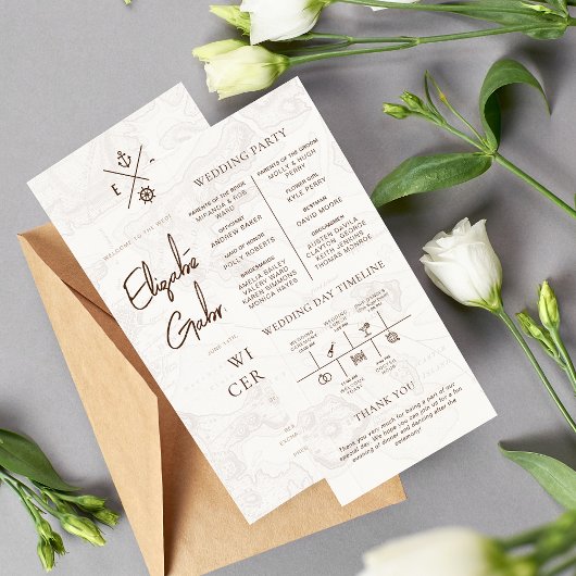 Huwelijksceremonie Cruise Bestemming Bruiloft