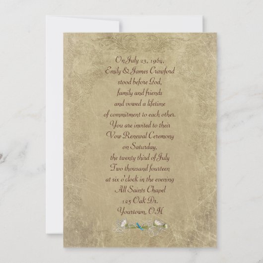  huwelijkscertificaat kaart (Achterkant)