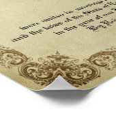  huwelijkscertificaat poster (Hoek)