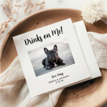 Huwelijkscocktailservetten voor huisdieren