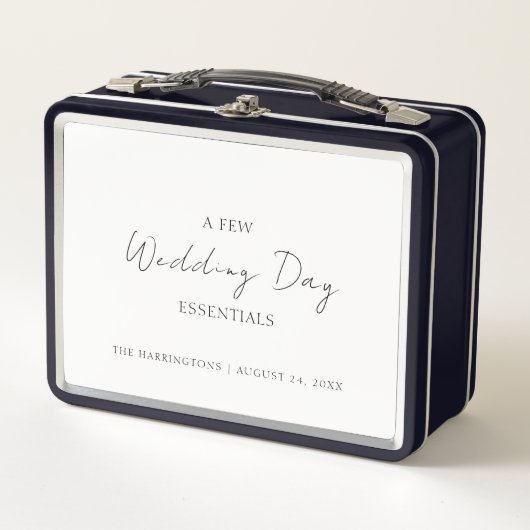 Huwelijksdag Essentials Nood Bruids Kit Eenvoudig (Voorkant)