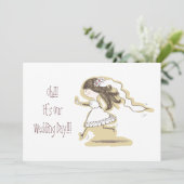 Huwelijksdag Kaart (Staand voorkant)