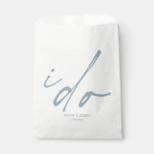 Huwelijksdag minimaal eenvoudig bedankzakje (Voorkant)