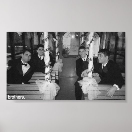 huwelijksdag poster (Voorkant)