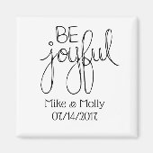 huwelijksdatum magneet (Voorkant)