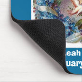 huwelijksdatum Mousepad Muismat (Hoek)