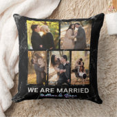 Huwelijksdecoratie voor thuis op maat kussen (Deken)