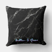 Huwelijksdecoratie voor thuis op maat kussen (Achterkant)