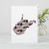 Huwelijksdecoratie WV Kaart (Staand voorkant)