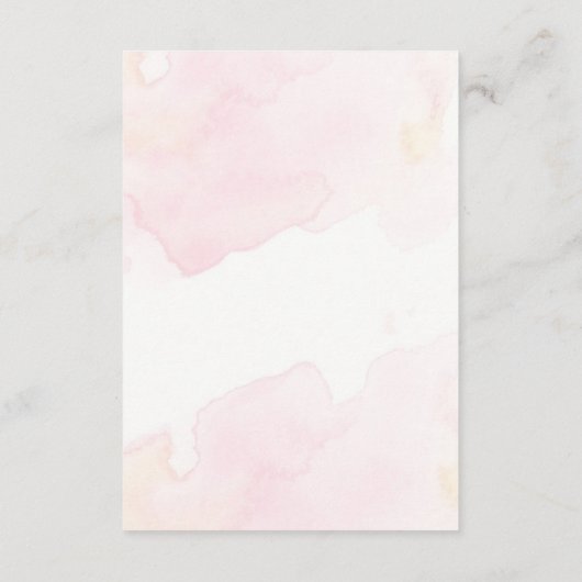 Huwelijksdetails Insteekkaart in Moderne Minimalis Informatiekaartje (Achterkant)