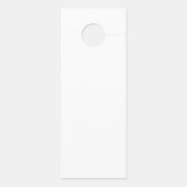 Huwelijksdeur hanger - Niet storen - Classic (Achterkant)