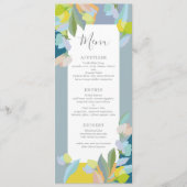 Huwelijksdiner Menu (Voorkant)