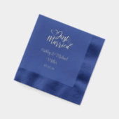 Huwelijksdouane Folie Servetten (Links)